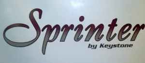 2 NEW Sprinter Logo Boat Rv Trailer Decals Graphics