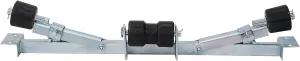 2204lbs Capacity Boat Trailer Bottom Support Bracket with Keel Rollers