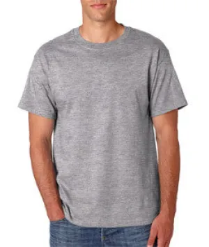 5180 Hanes Adult Beefy-T® T-Shirt Oxford Grey (60/40)