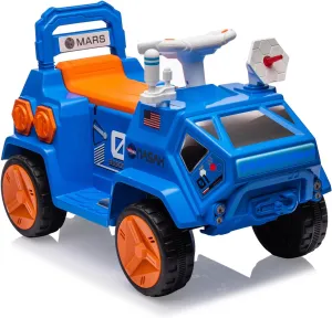 6V Battery Powered Electric Quad,Kids Ride On ATV,Forward/Reverse Switch, Rear Wheeler Motorized Ride On Mini Vehicle Car for Toddlers Boys Girls,Blue