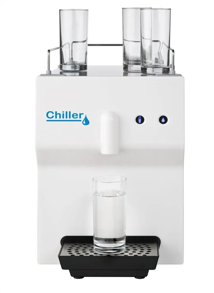 8.070.052.41005 Chiller  Cold Water Machine, Flat and Carbonated Water, 120V, White