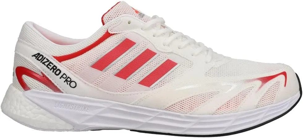 adidas Mens Adizero Pro Running - White - Size 11 M