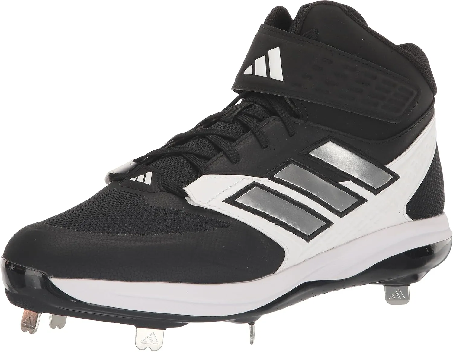 adidas Men's Icon 8 Mid Baseball/Softball Cleats Sneaker