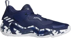 adidas New D.O.N. Issue 3 Shoe - Unisex Basketball Men 12/Women 13 Navy/White
