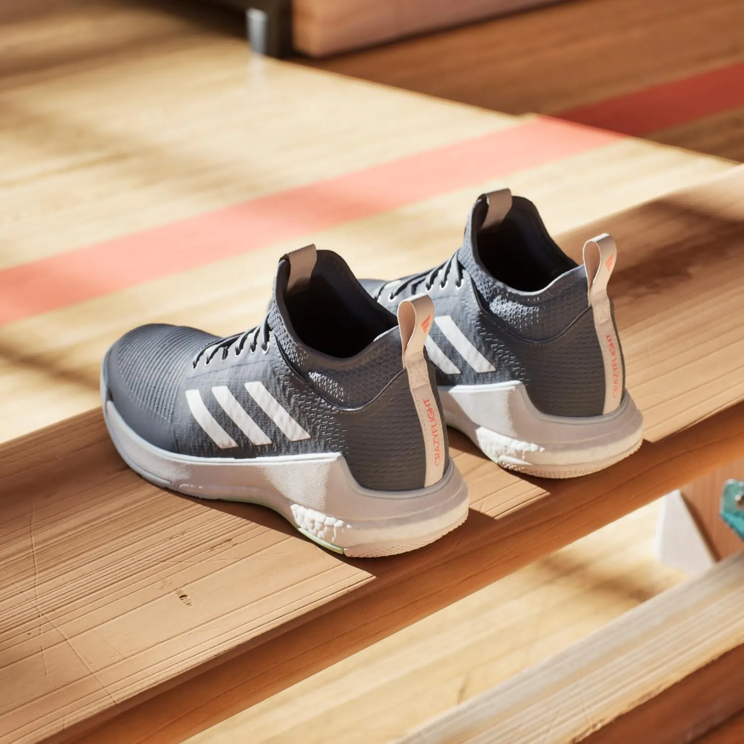 adidas Women's Crazyflight Mid Sneaker