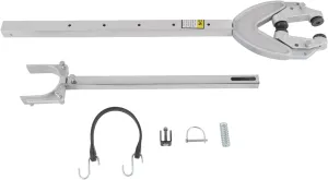 Adjustable 31"-40" Shock Absorbing Transom Saver, Heavy Duty Head Hold Engine, Roller and Trailer Mount