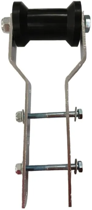 Adjustable Keel Roller Bracket Assembly Boat Trailer Accessory Shock Absorption Metal Rubber Sturdy Boat Support 15inch