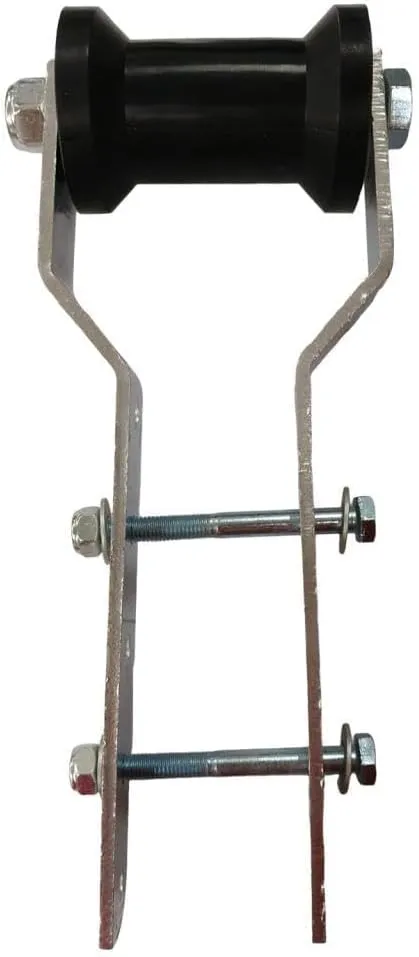 Adjustable Keel Roller Bracket Assembly Boat Trailer Accessory Shock Absorption Metal Rubber Sturdy Boat Support 15inch