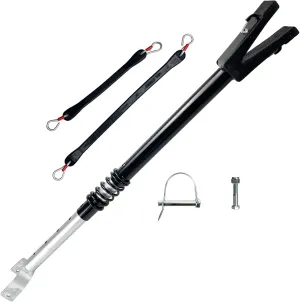 Adjustable Transom Saver for Outboard Motor (150HP) – Rust-Resistant, Shock-Absorbing Boat Trailer Support – Hot-Dip Galvanized & Powder-Coated for Maximum Durability