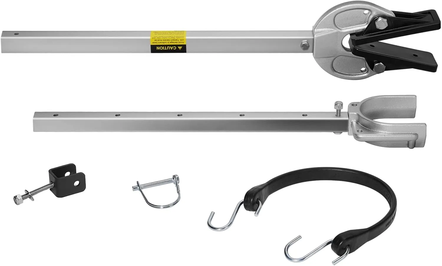 Adjustable Transom Saver from 23 to 35 Inches, Boat Motor Support with Heavy-Duty Composite Head Holds Engine, Roller and Trailer Mounts