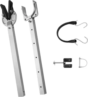 AHIER Adjustable Boat Transom Saver, Transom Savers for Outboard Motor Support, Outboard Motor Support with Heavy Duty Composite Head for Holding Engine, Roller and Trailer Mounts