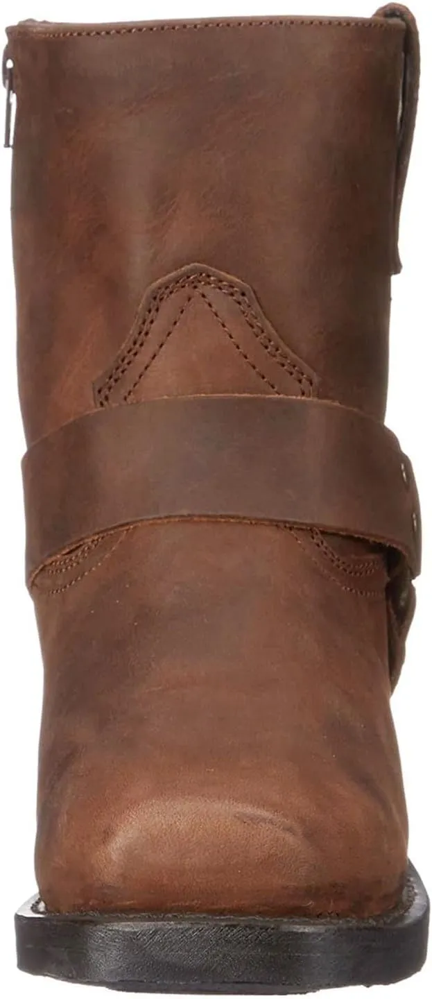 AMDBEL Mid Calf Boots for Women Low Heel Fall Boots for Women 2024 Slip On Casual Cowboy Boots Walking Booties Winter Shoes