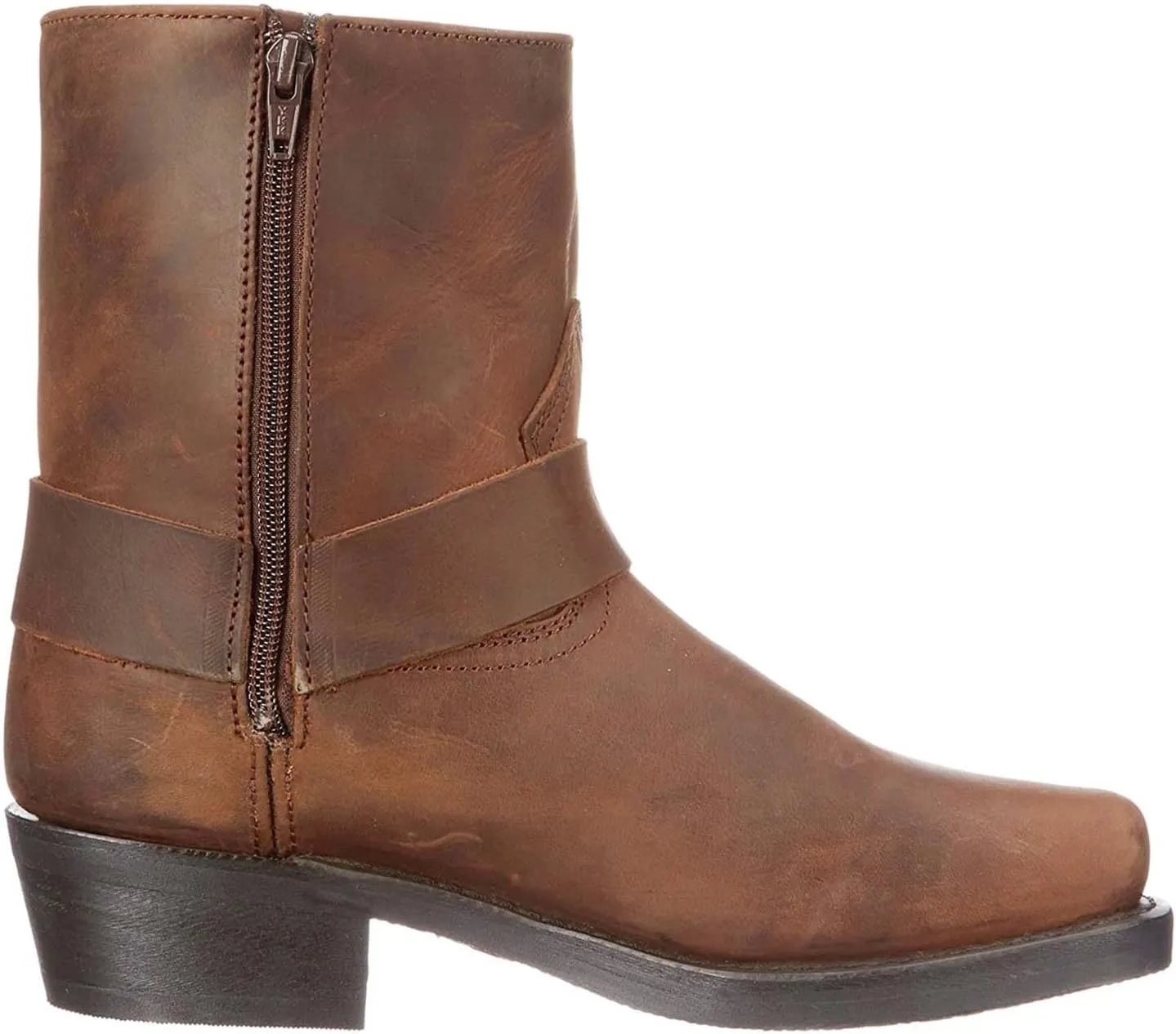 AMDBEL Mid Calf Boots for Women Low Heel Fall Boots for Women 2024 Slip On Casual Cowboy Boots Walking Booties Winter Shoes