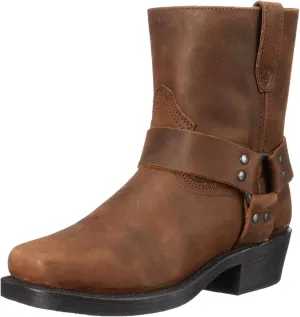 AMDBEL Mid Calf Boots for Women Low Heel Fall Boots for Women 2024 Slip On Casual Cowboy Boots Walking Booties Winter Shoes