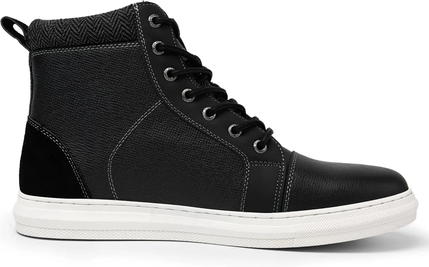 Arkbird Casual Sneaker Shoes, Lace-up Leather Chukka Boots for Men