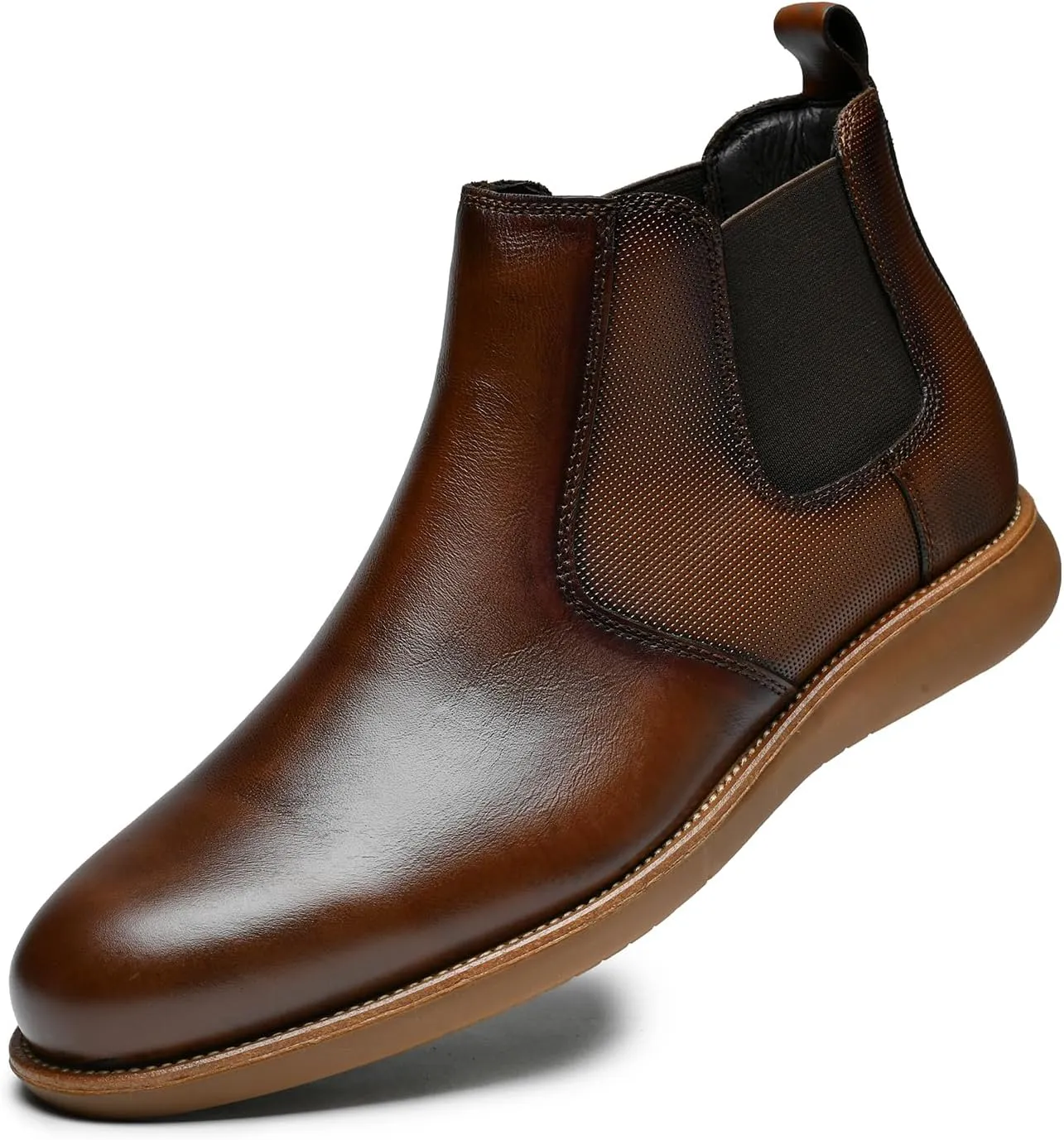 Arkbird Men's Brown Oxford Dress Boots