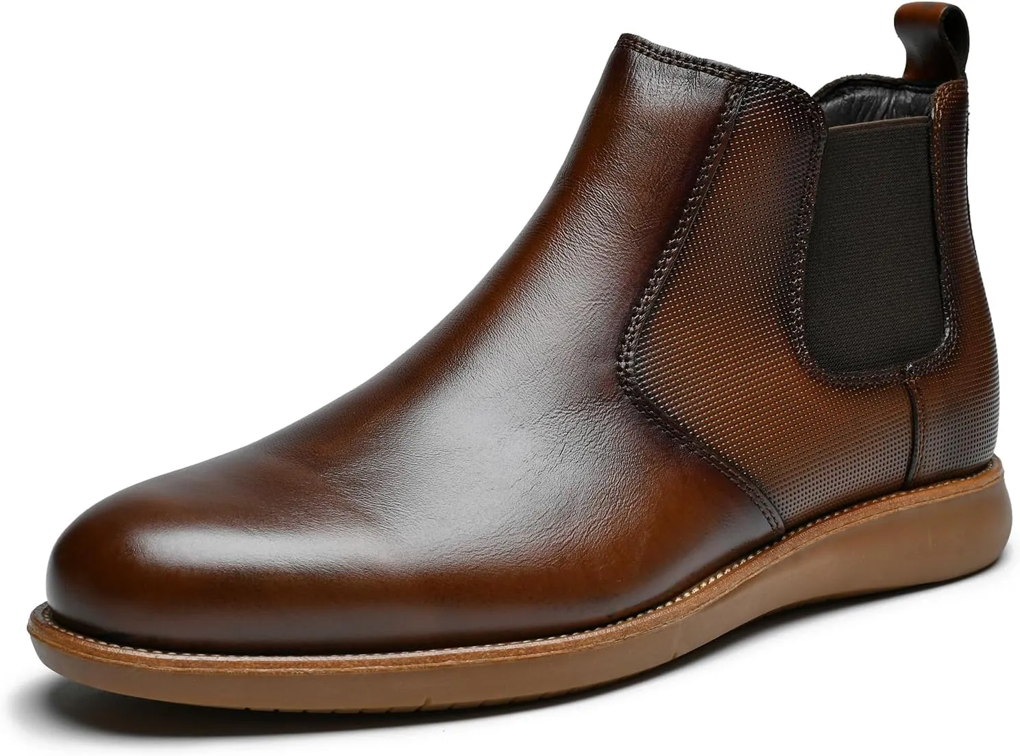Arkbird Men's Brown Oxford Dress Boots