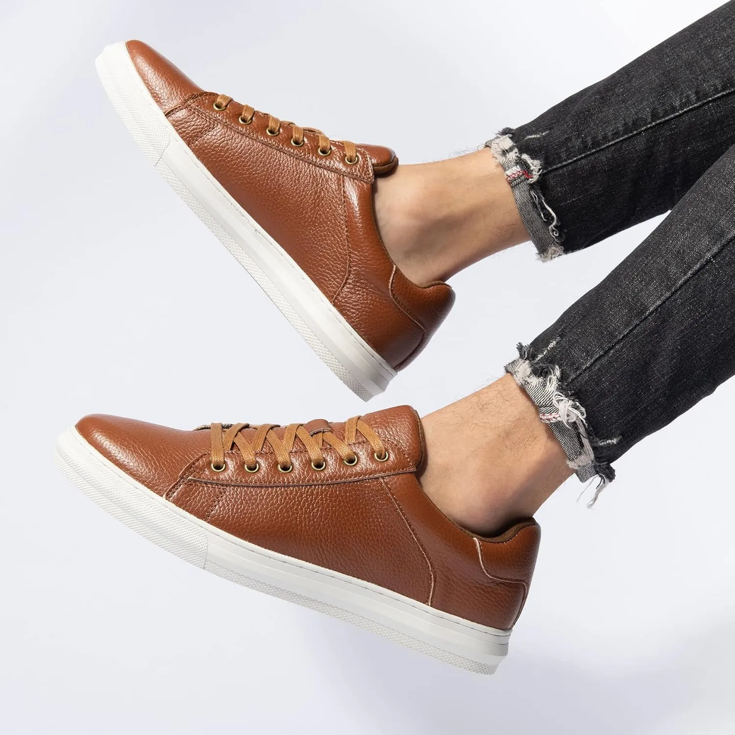 Arkbird Mens Fashion Sneakers Classic Casual Dress Shoes Stylish Lace-up Oxford Shoes for Men
