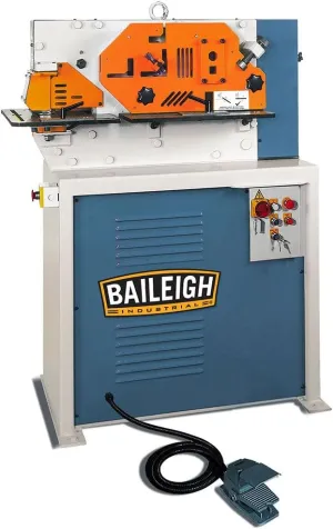 Baileigh Industrial - SW-443; 220V 3Phase 44 Ton 4 Station Ironworker (1007757)