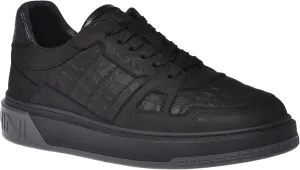 Baldinini Men's Footwear Leather Upper Rubber Bottom Boat Shoe