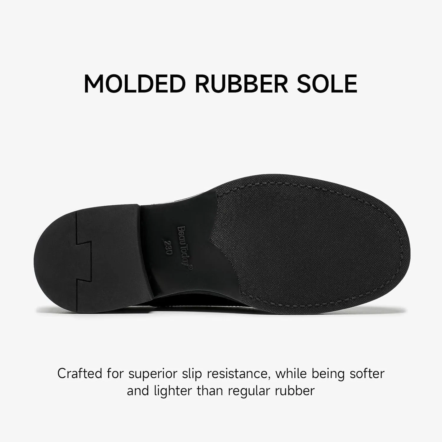 BEAU TODAY Women's Oxfords Dress Shoes, Leather Lace-Up Oxfords for Women, Comfortable Formal Cap Toe Business Casual Non Slip Office Driving Oxfords Shoes