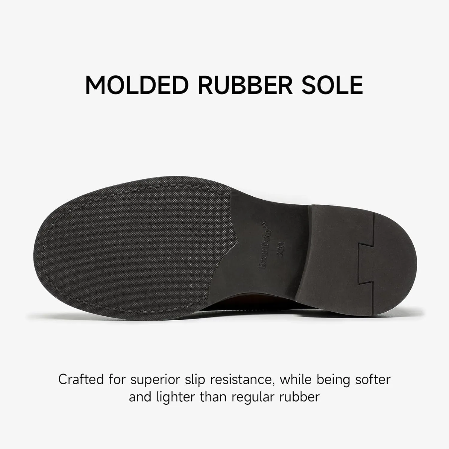 BEAU TODAY Women's Oxfords Dress Shoes, Leather Lace-Up Oxfords for Women, Comfortable Formal Cap Toe Business Casual Non Slip Office Driving Oxfords Shoes