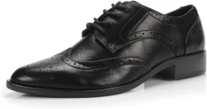 Berry Women's Comfortable Low Heels Casual Oxford Perforated Brogue Daily Shoe