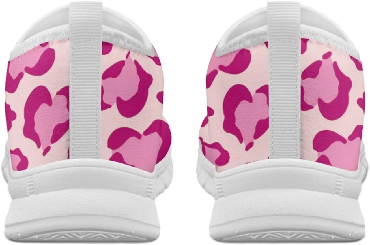 BIGCARJOB Sneaker for Women Slip-on Walking Shoes Road Running Shoes Comfortable Athletic Sock Shoes