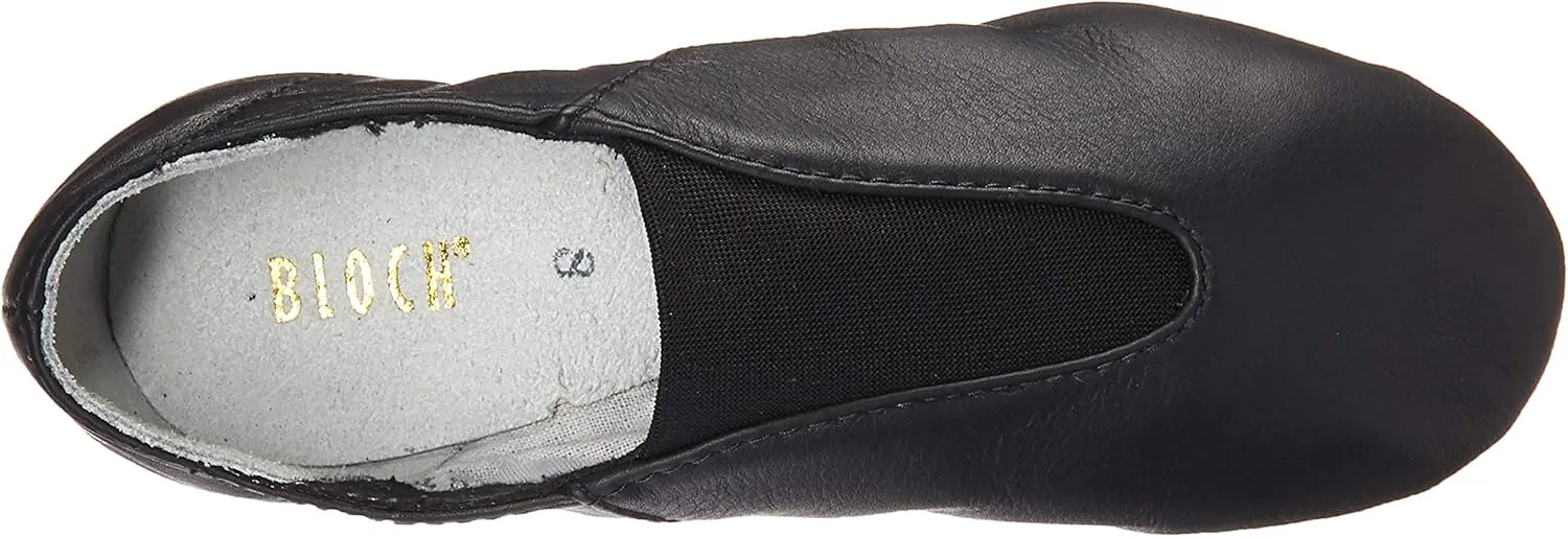 Bloch Dance Jazz Shoe for Girl's Bloch, Dance, Super Strong Elastic Slip On, High Durability, Superior Fit, Rubber Split Sole Leather, Flexibility
