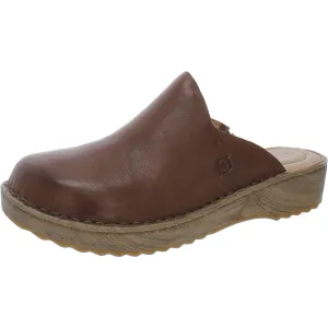 Born Womens Leather Mule Sandals