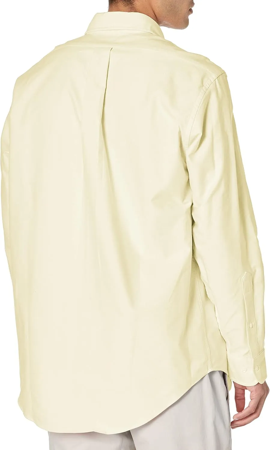 Brooks Brothers Men's Long Sleeve Button Down Original Oxford Cotton Shirt, Solid