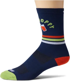 Brooks Tempo Knit in Crew Navy/Run Hoppy LG-XL (US Men's Shoe 9-13, Women's Shoe 10-14)