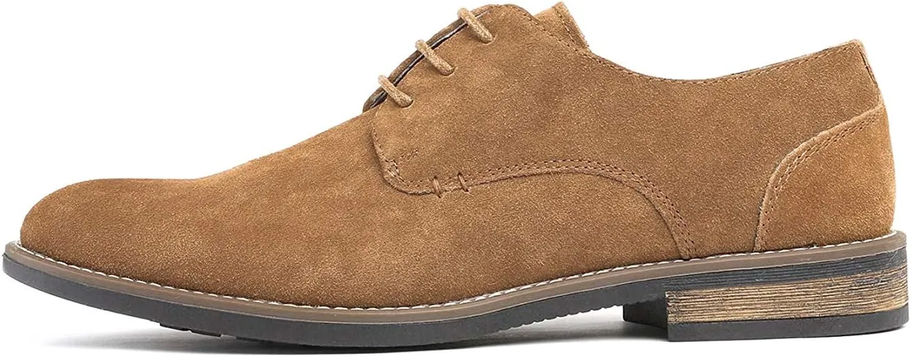 Bruno Marc Men's Urban Suede Leather Lace Up Oxfords Shoes