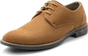 Bruno Marc Men's Urban Suede Leather Lace Up Oxfords Shoes