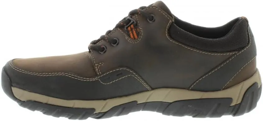 Clarks Men Walbeck Edge Brown Leather Boat Shoes