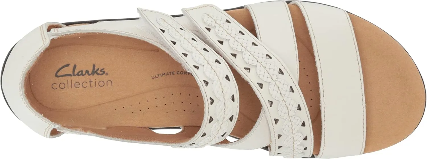 Clarks Men's Laurieann Holly Flat Sandal