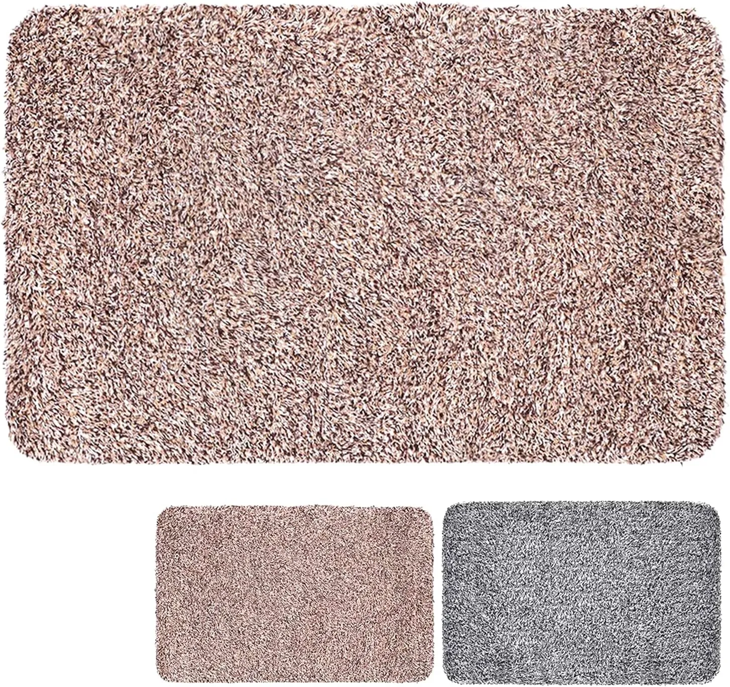 Clean Stepping Mud & Dirt Trap Mat- Tan