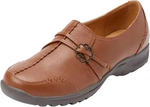 Comfortview Women's The Natalia Slip-On Flat (Wide Widths Available)