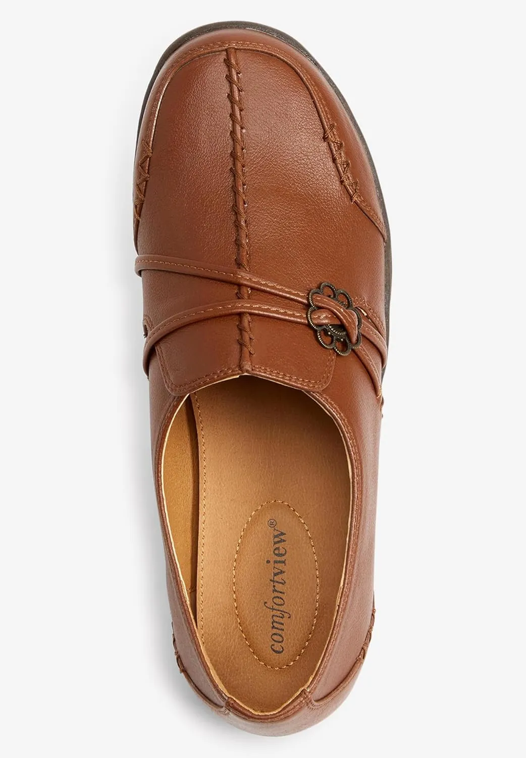 Comfortview Women's The Natalia Slip-On Flat (Wide Widths Available)