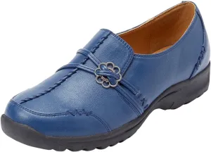Comfortview Women's The Natalia Slip-On Flat (Wide Widths Available)