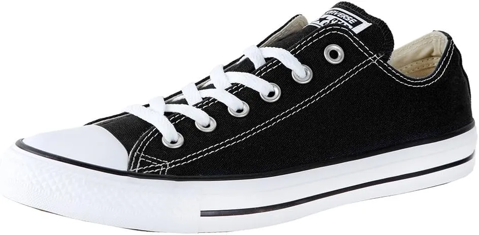 Converse Chuck Taylor All Star Core Ox, Black, 6 Women/4 Men
