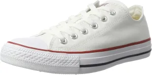 Converse Unisex Chuck Taylor All Star Ox Sneaker (11.5 Men 13.5 Women, Optical White)