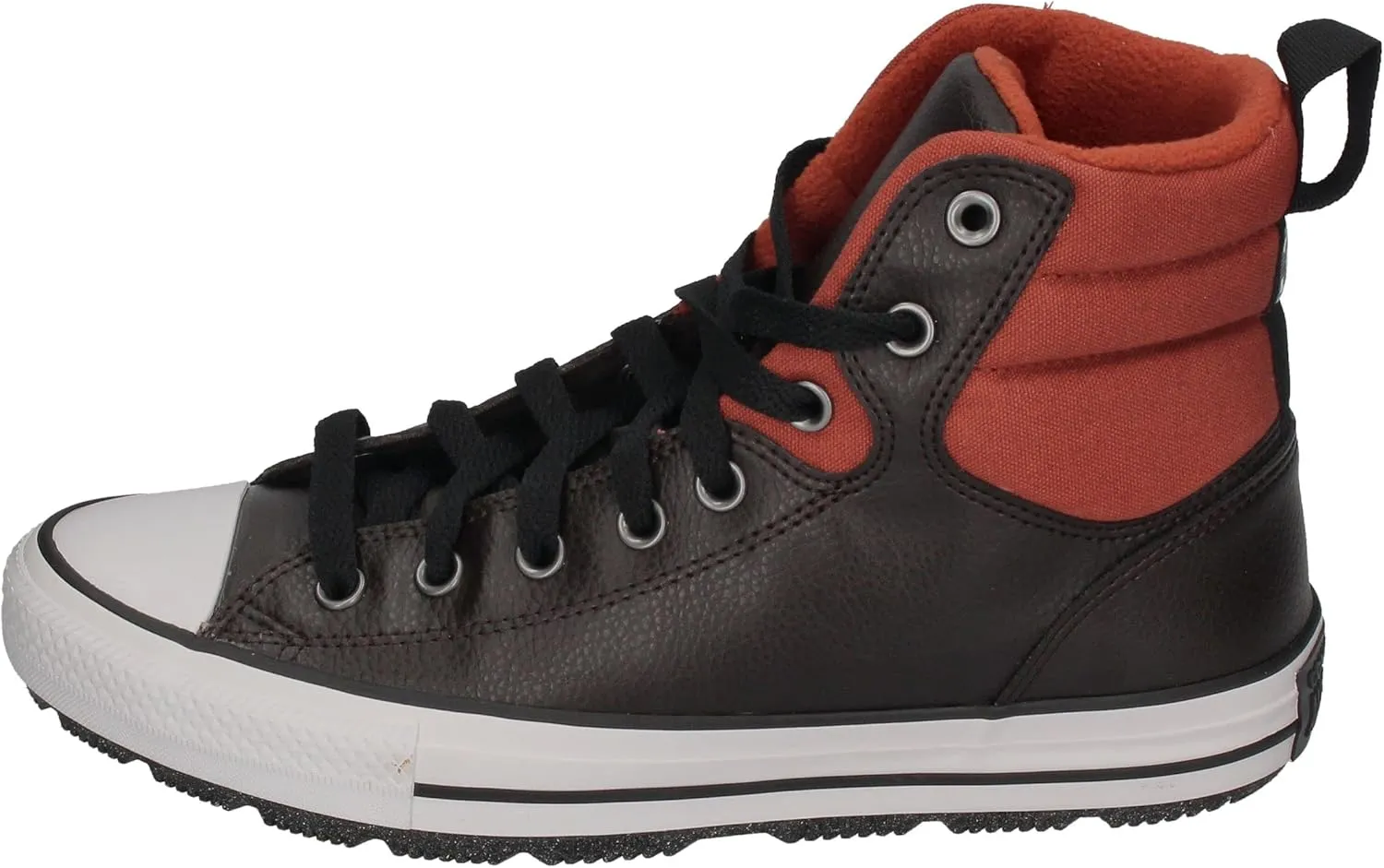 Converse Unisex Chuck Taylor All Star Street Lugged Mid Sneaker Boot - Rugged Orange/Velvet Brown/Red