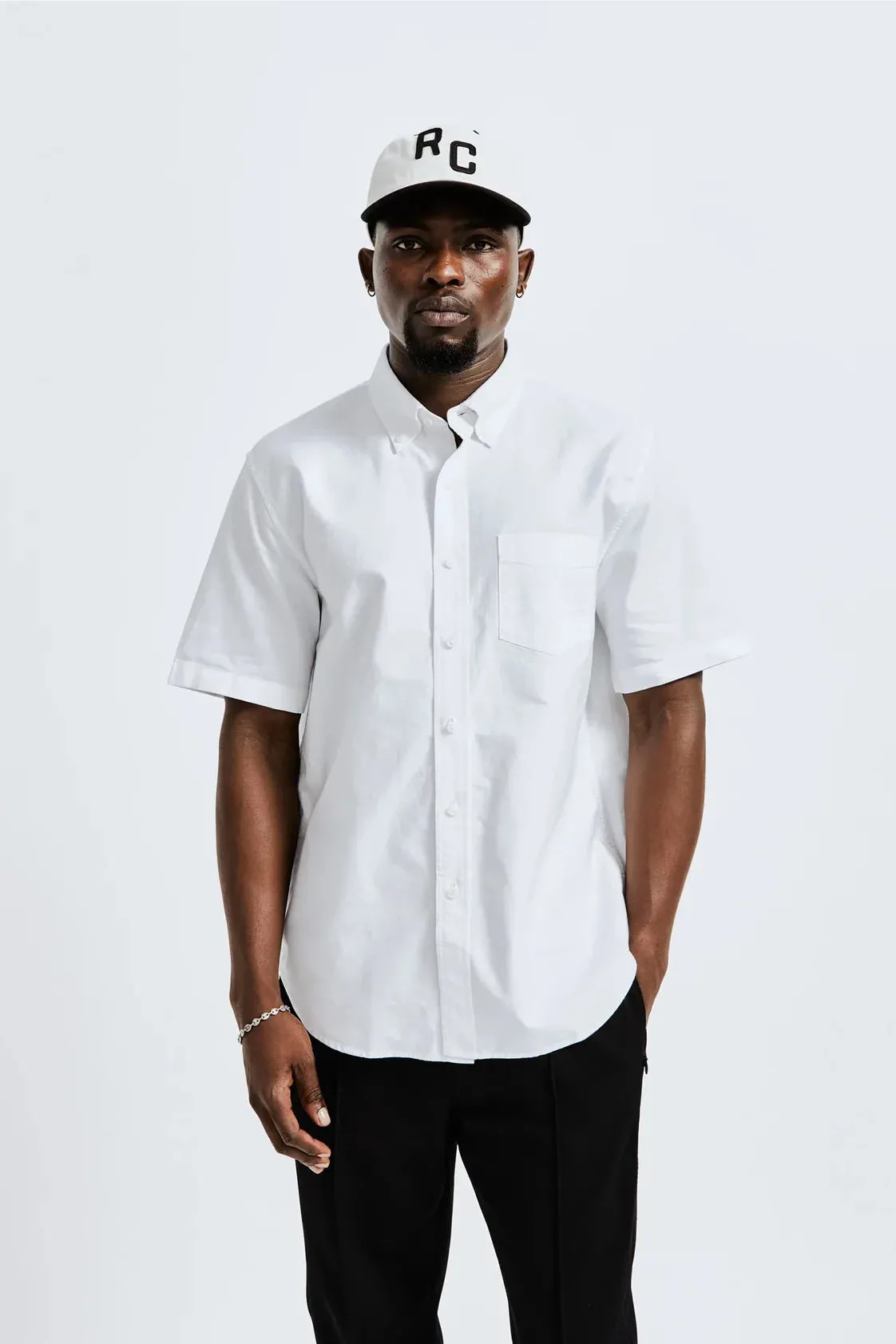 Cotton Oxford Windsor SS Shirt