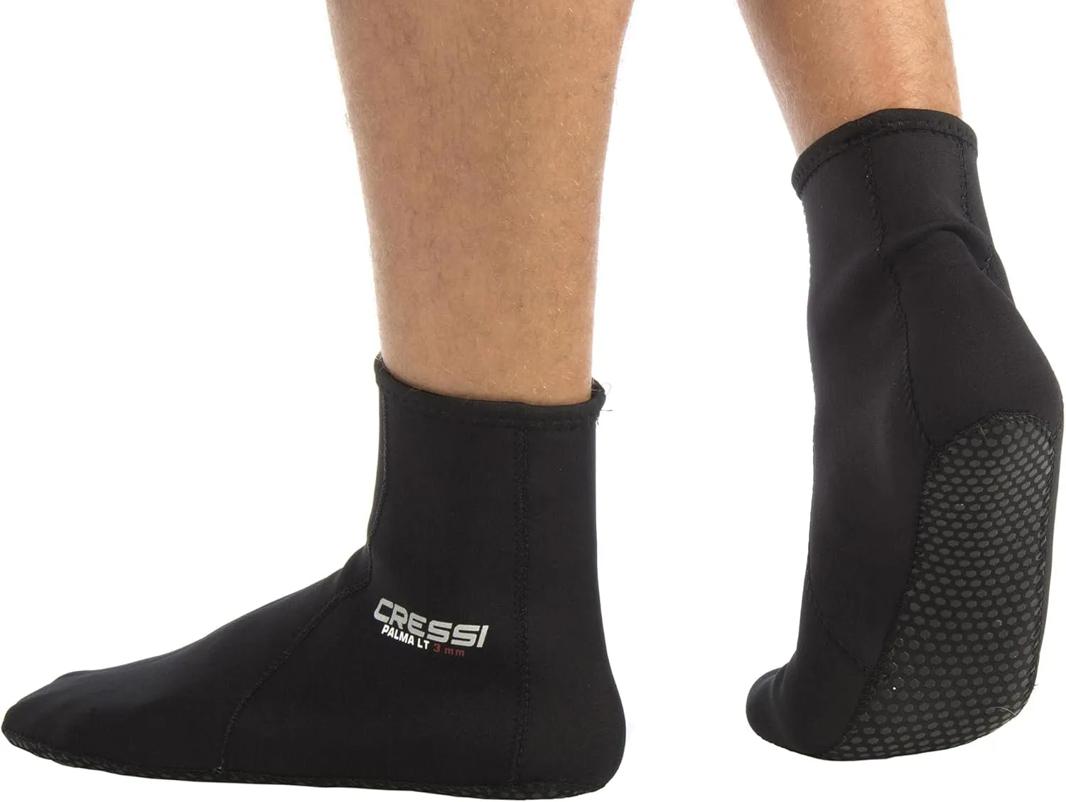 Cressi Adult Premium 3 mm Nonslip Neoprene Diving Socks to Keep Feet Warm- Palma LT: Designed in Italy