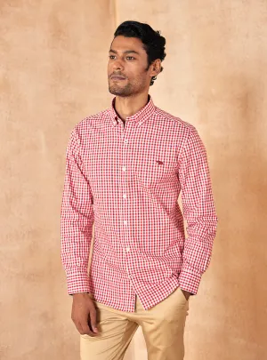 Crimson Oak Check Shirt