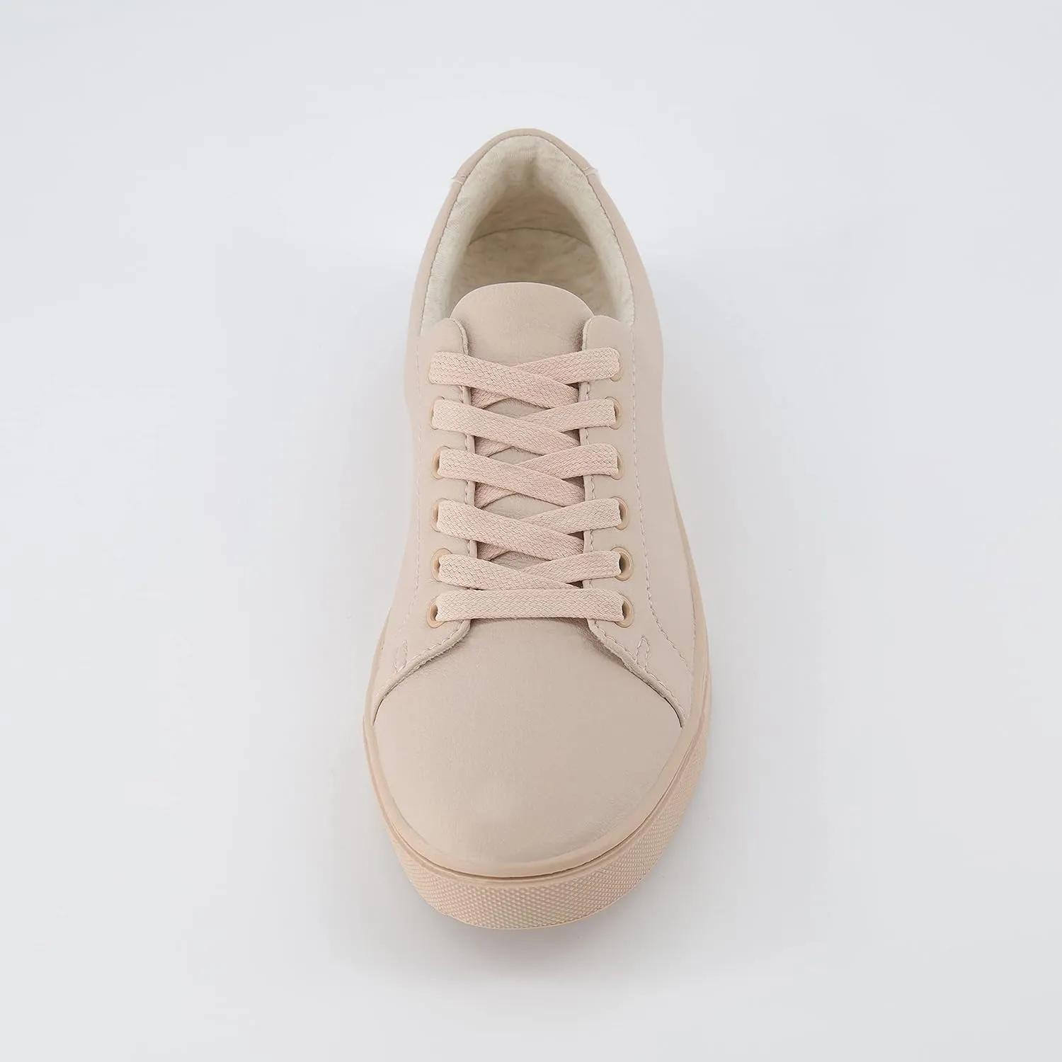 CUSHIONAIRE Women's Hashtag lace up Sneaker  Comfort Foam, Wide Widths Available