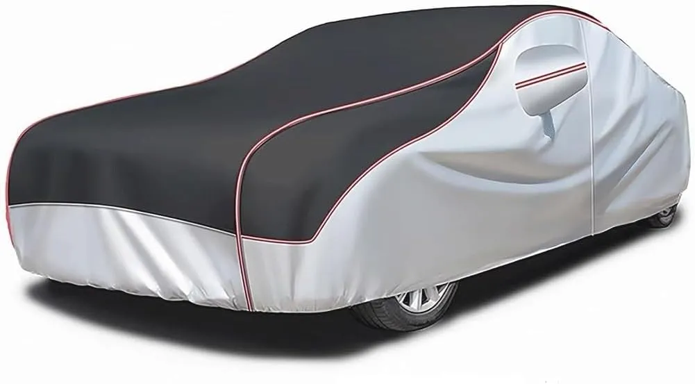 Custom Hail Proof Car Cover Compatible with Mercedes ML 450 Hybrid 2009-2011,Multi-Layered Car Hail Blankets with Cotton Outdoor Full Exterior Covers Waterproof Sunproof All Weather Protection(Black)