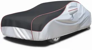 Custom Hail Proof Car Cover Compatible with Mercedes ML 450 Hybrid 2009-2011,Multi-Layered Car Hail Blankets with Cotton Outdoor Full Exterior Covers Waterproof Sunproof All Weather Protection(Black)