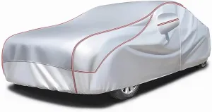Custom Hail Proof Car Cover Compatible with Volvo XC40(2018-2023),Multi-Layered Car Hail Blankets with Cotton Outdoor Full Exterior Covers Waterproof Sunproof All Weather Protection(Silver)